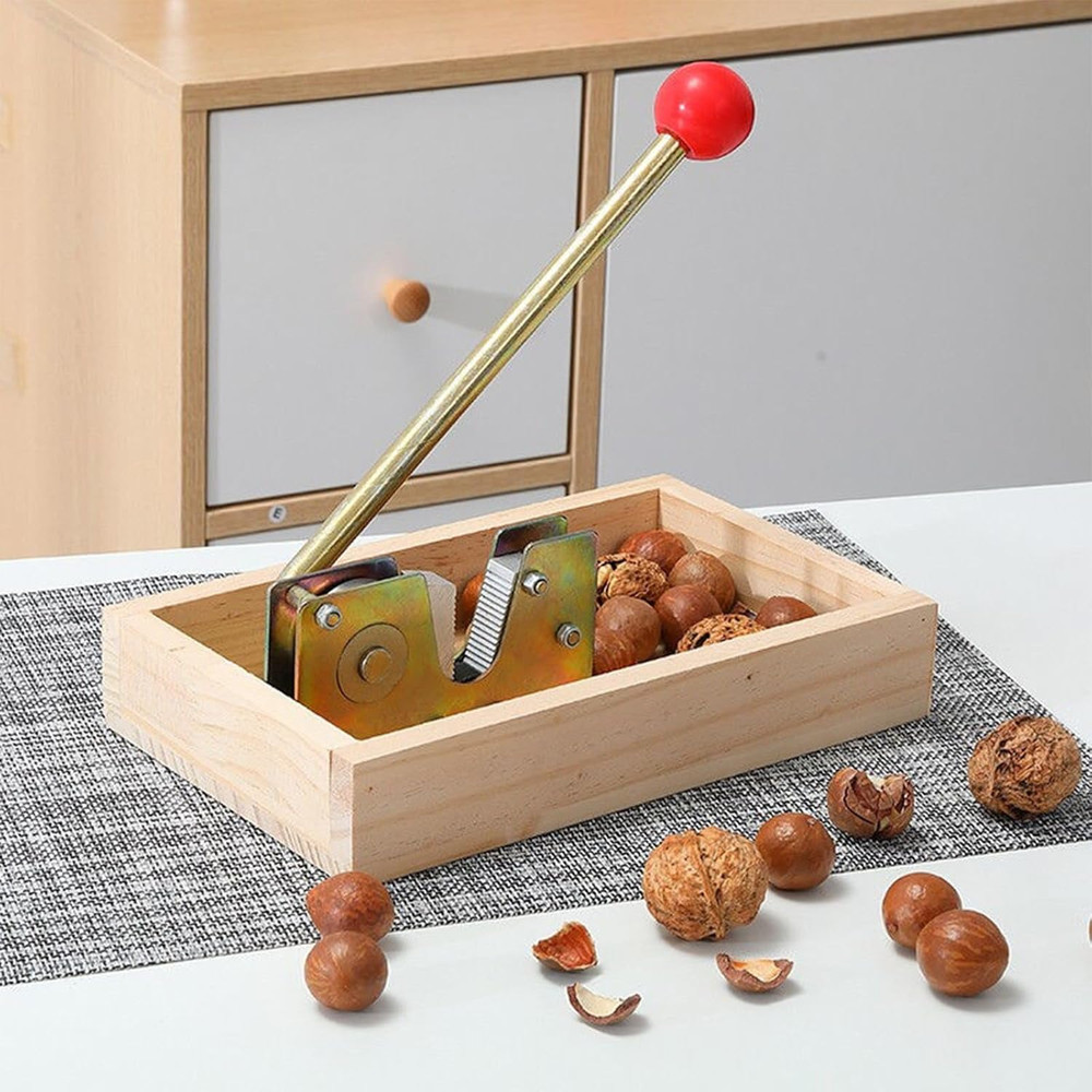 Nut Crackers All Nuts Set Manual Nut Cracker Nut Tongs Walnuts Open Tool Handle