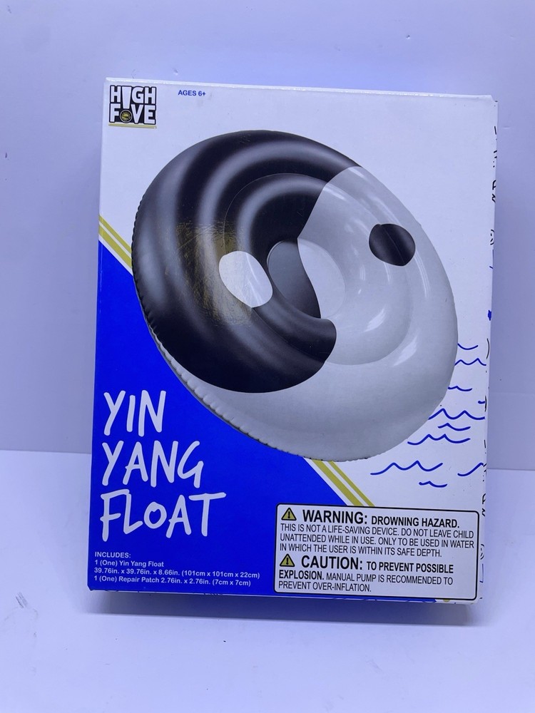high five® yin yang pool float 39.76in