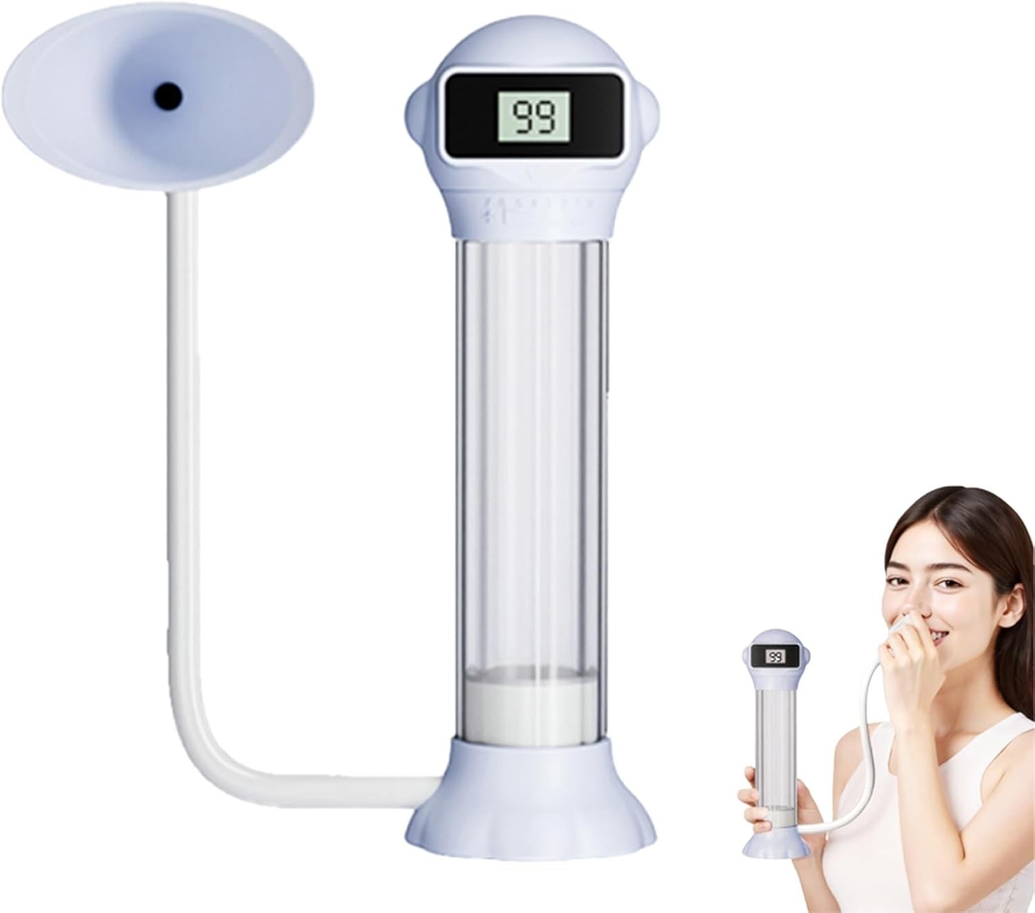 Lung Deep Breathing Exerciser Device，Lung Capacity Trainer