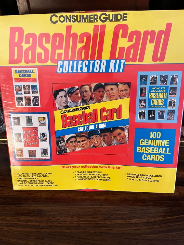 Consumer Guide Baseball Card Collector Kit ~