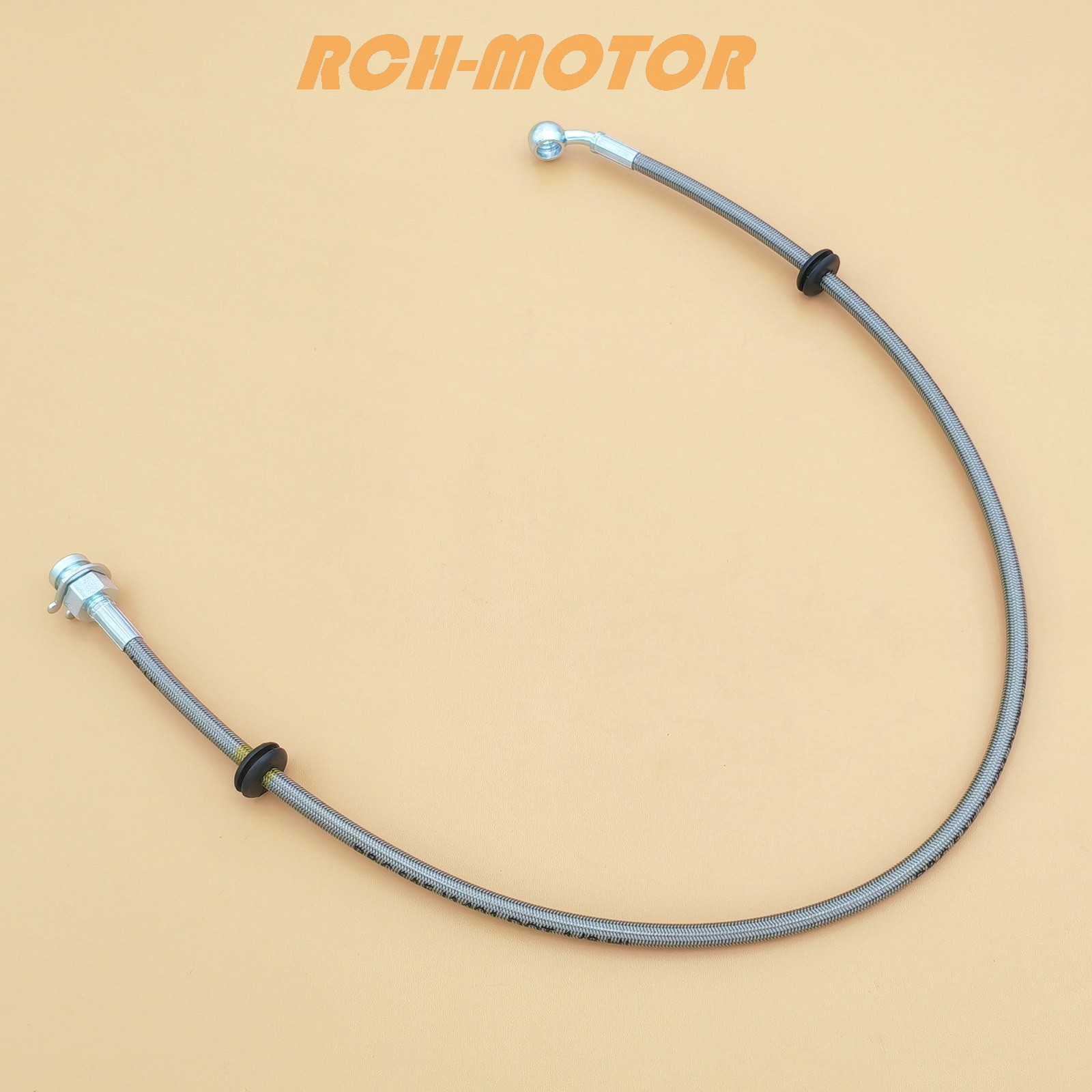 Rear Braided Steel Brake Hose Line For Arctic Cat ATV 400 1998-2001