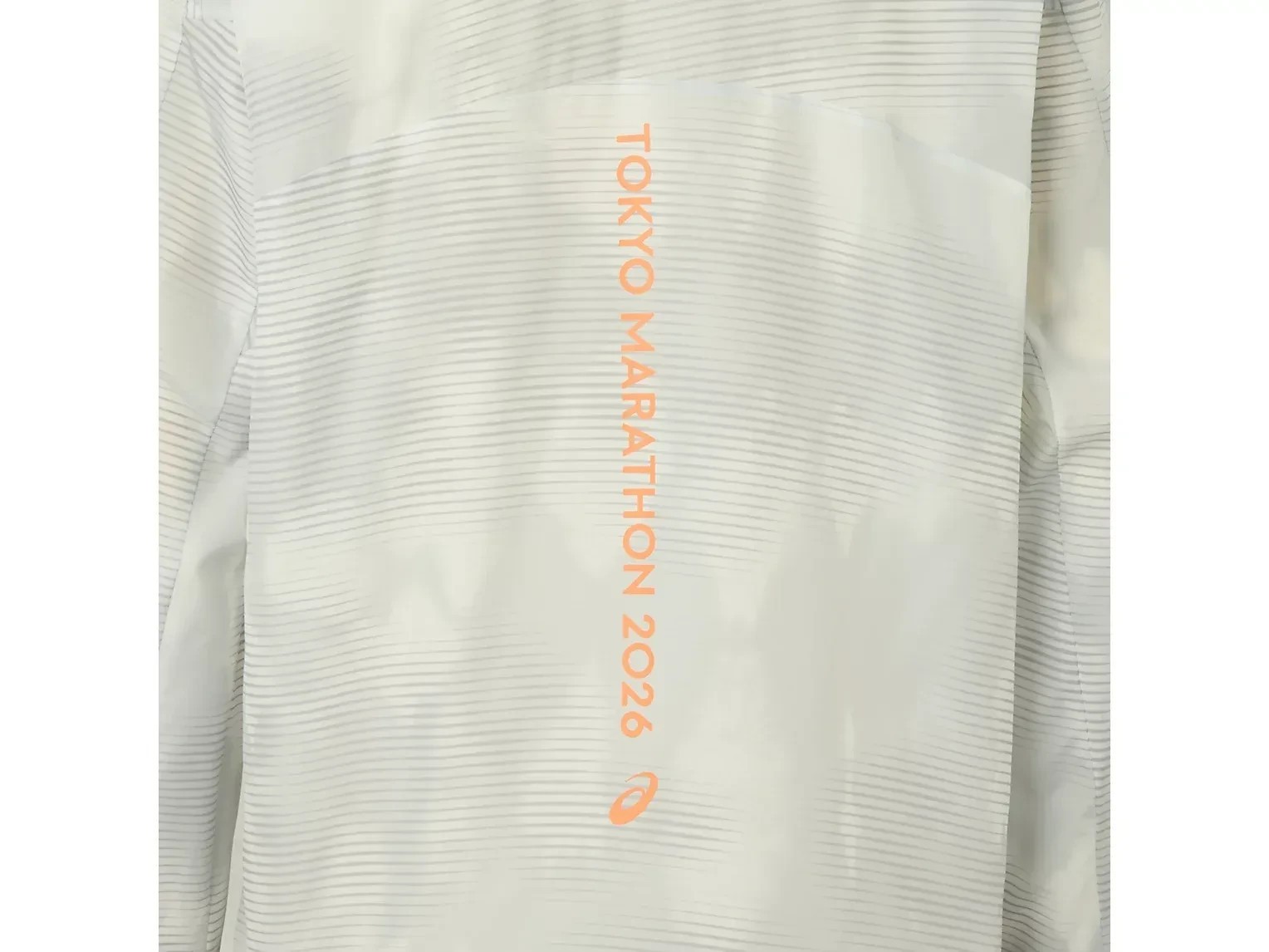 ASICS TOKYO MARATHON 2026 Limited Fade JACKET Brilliant White NEW USA SHIPPER!!!