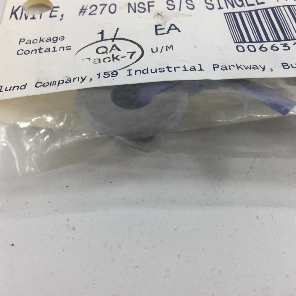 Edlund K045SP Knife #270 NSF S/S
