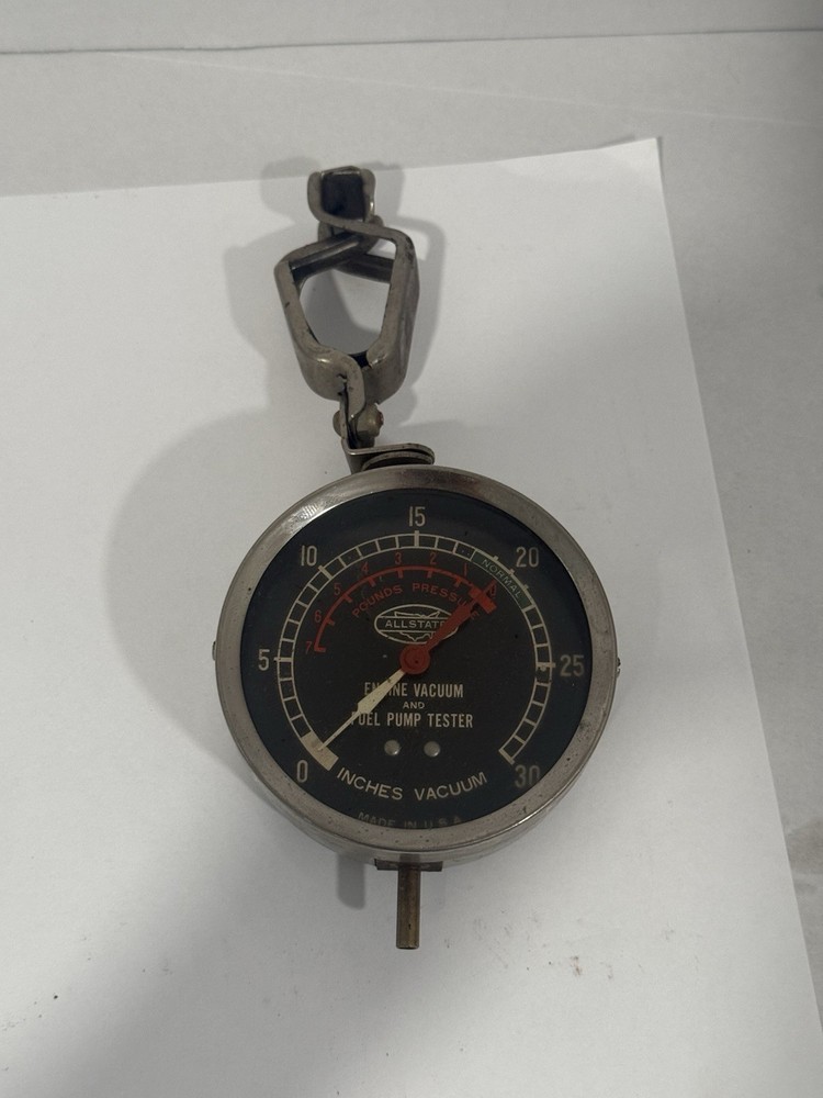 Vintage Allstate Engine Vacuum & Fuel Pump Tester