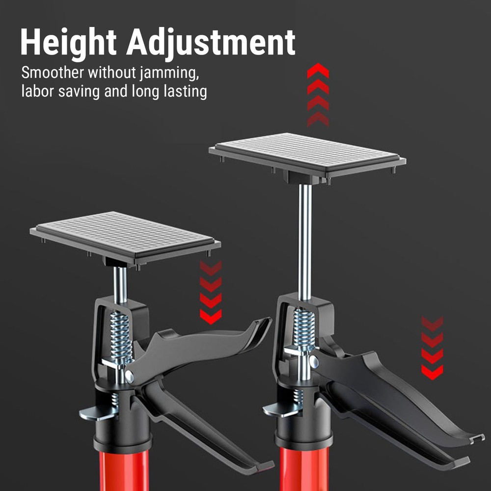 2 Sets Telescopic Cabinet Jacks Sturdy Support For Ceiling Installation Use