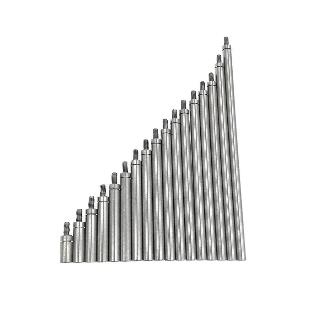 Indicator Extension Stem Φ4.5mm M2.5 Thread Extend Rod Comparison Gauge 17 pcs
