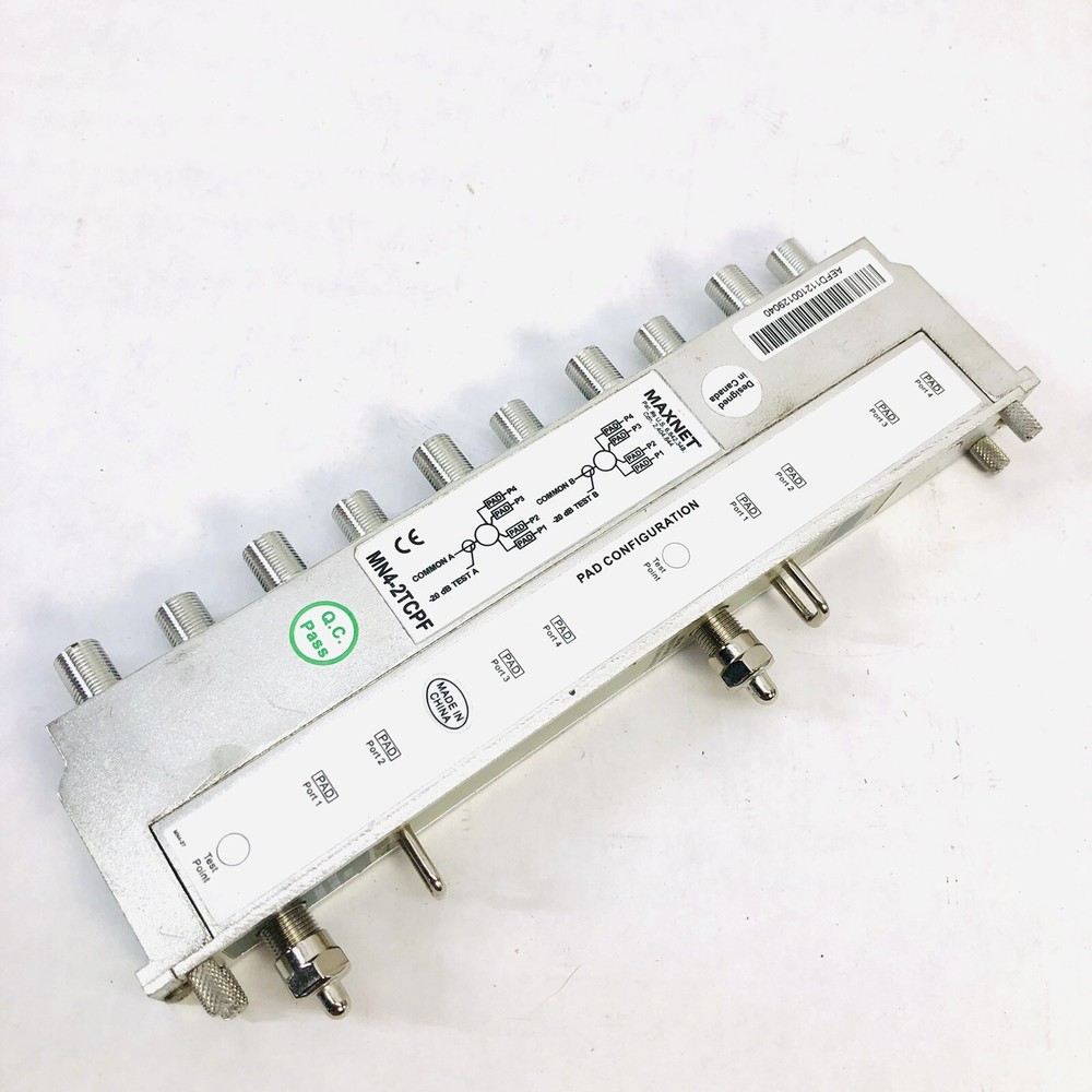 ATX MAXNET MN4-2TCPF DUAL 4-WAY MODULE COMBINER