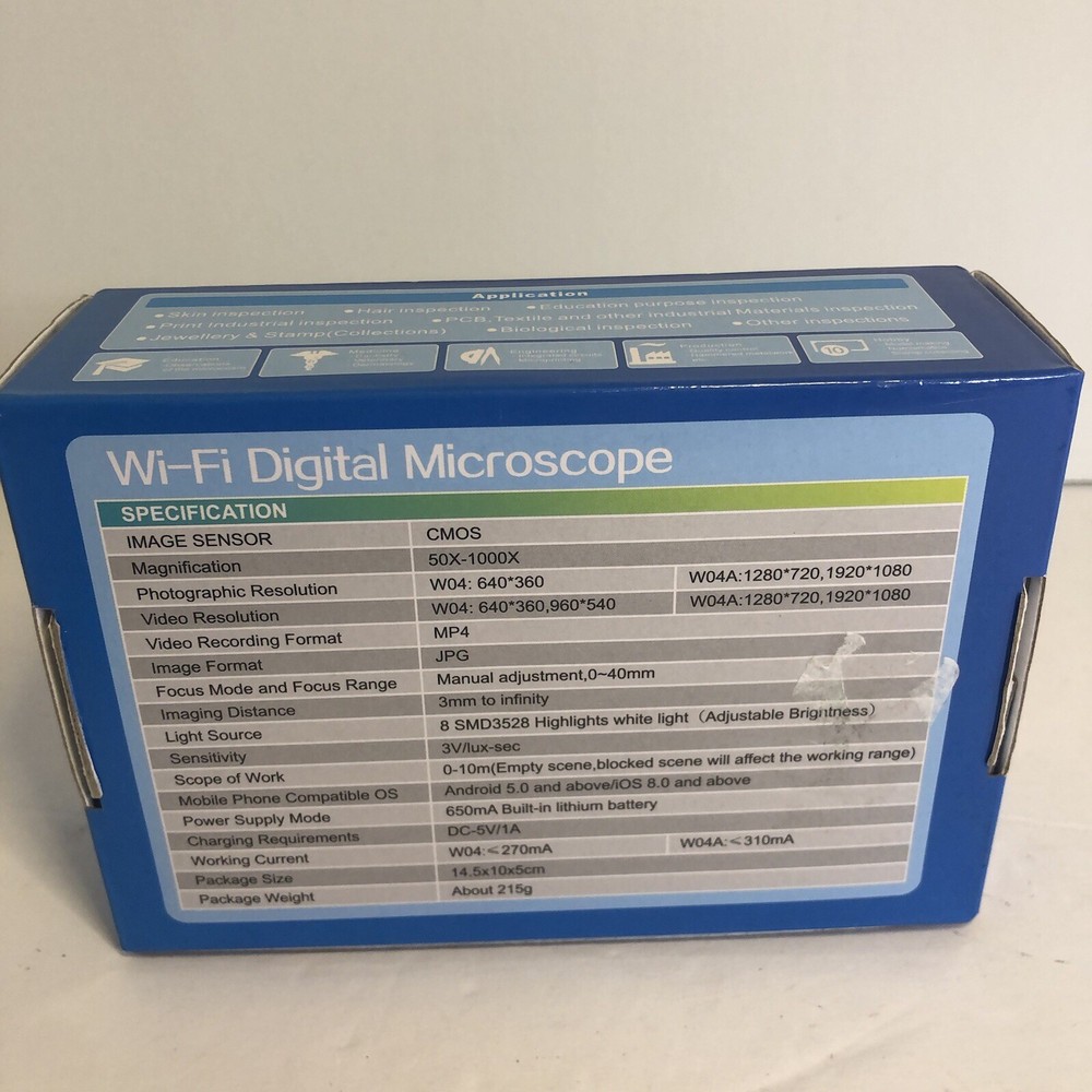 Wifi Digital Microscope Rohs