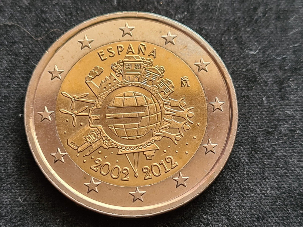 2 euro coins ESPANA 2012