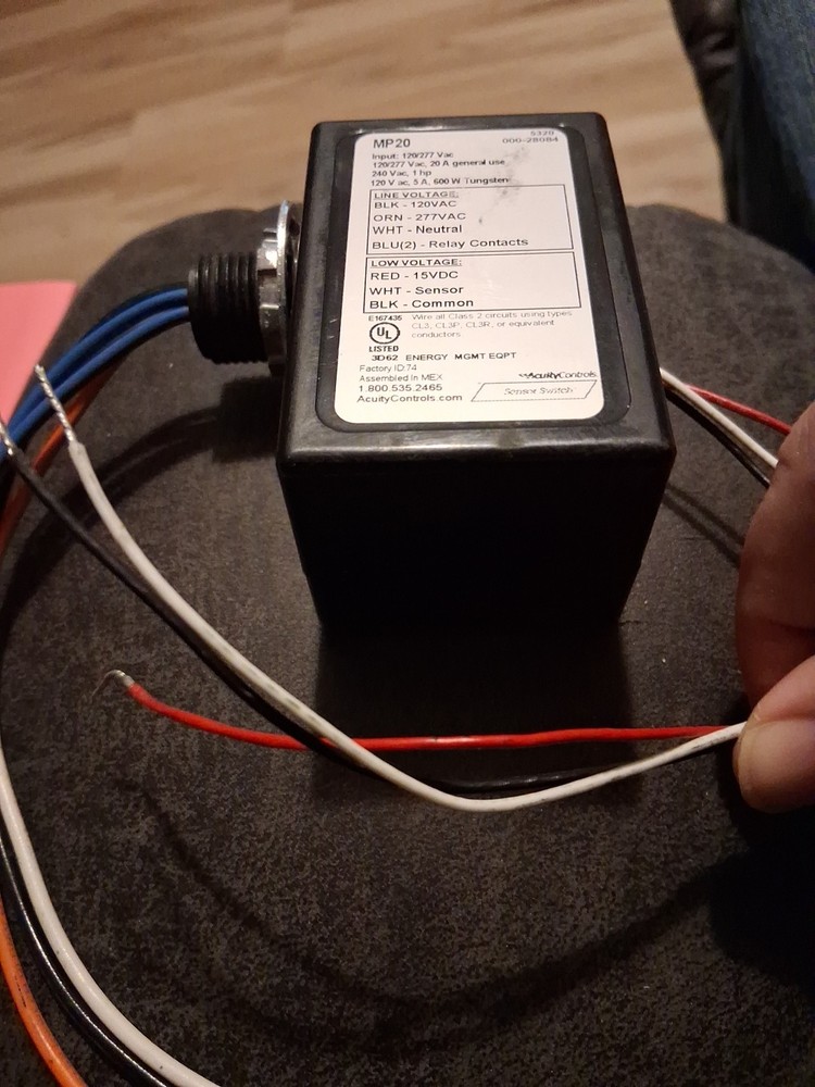 Acuity Controls / Sensor Switch MP20 120/277 VAC Mini Power Pack