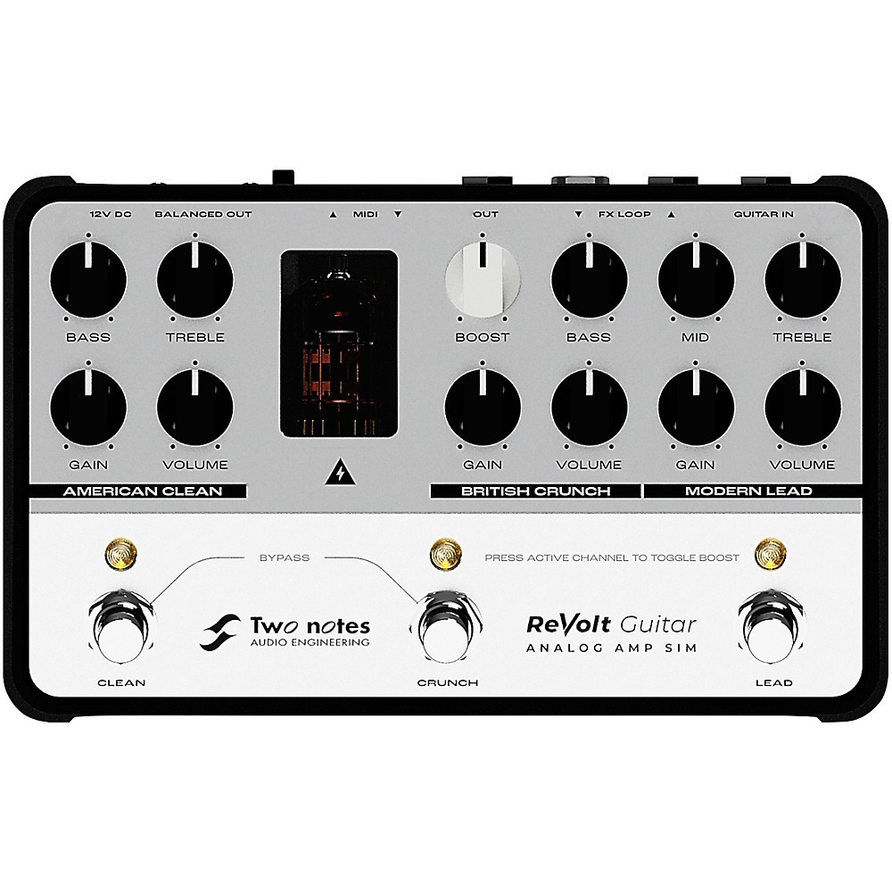 Two Notes AUDIO ENGINEERING ReVolt 3-Channel All-Analog Guitar Simulator Pedal