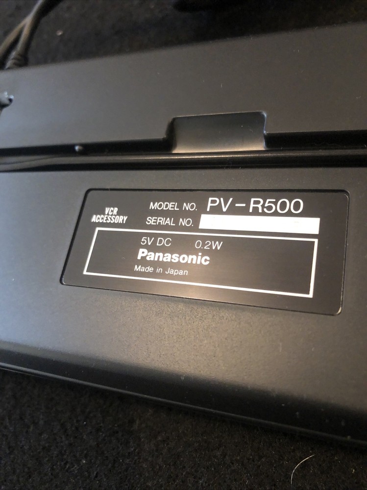 PANASONIC PV-R500 EDITING CONTROLLER EXCELLENT CONDITION