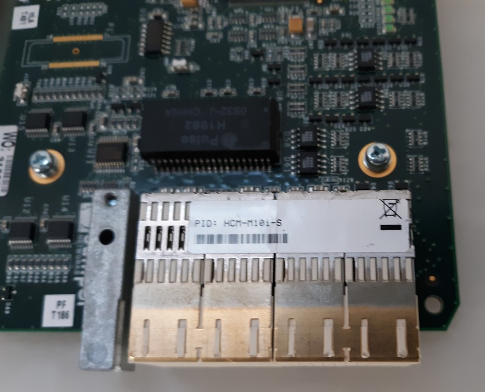 Pair of Juniper HCM-M10I-S IPUCAAGCAA Control Processor Module