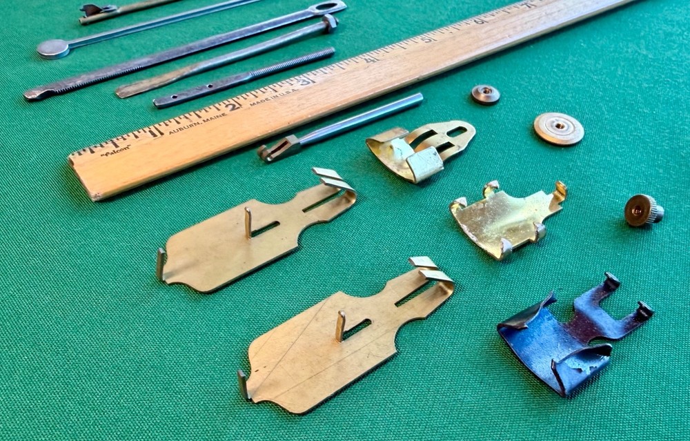 Clock Pendulum Hooks, Rods And Nuts
