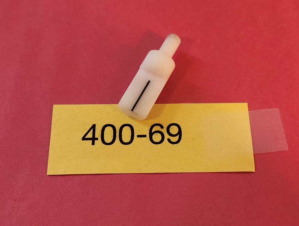 Plug type Optical Tooling Target .030" line, 251" post, Brunson/Cubic Precision?