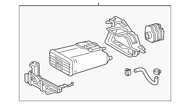 Genuine Toyota Vapor Canister 77740-0R020