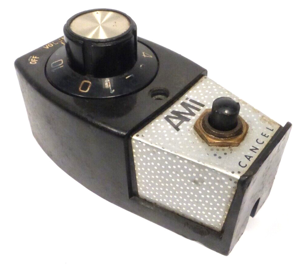 AMI / ROWE JUKEBOXES:  Tested / Working   REMOTE CONTROL VOLUME & REJECT UNIT