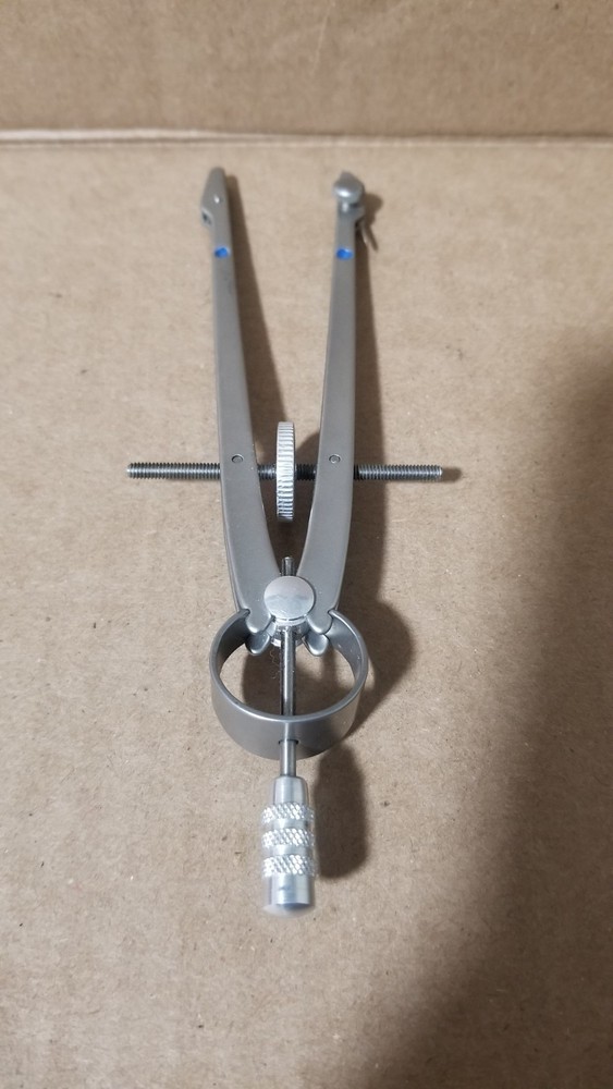 Vintage Vemco Blue Dot Drafting Compass-Missing Screw & Pointer Working , VGC