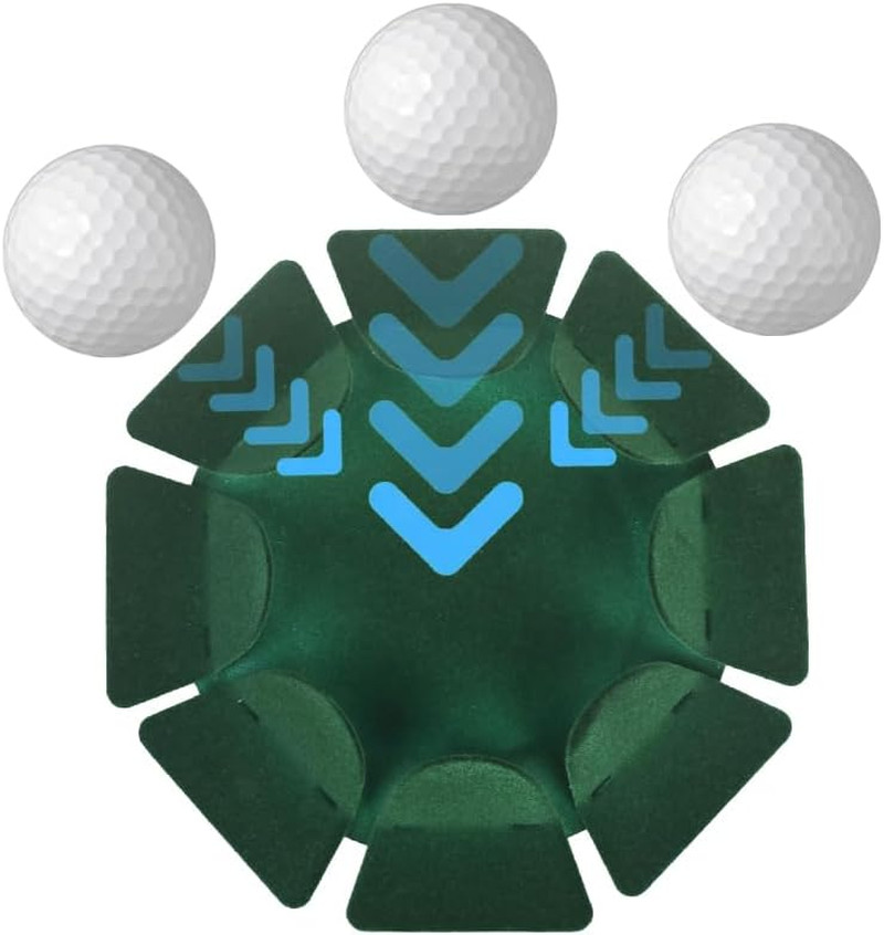 2 PCS All-Direction Golf Putting Cup Golf Practice Hole Cup Surface Flocking for