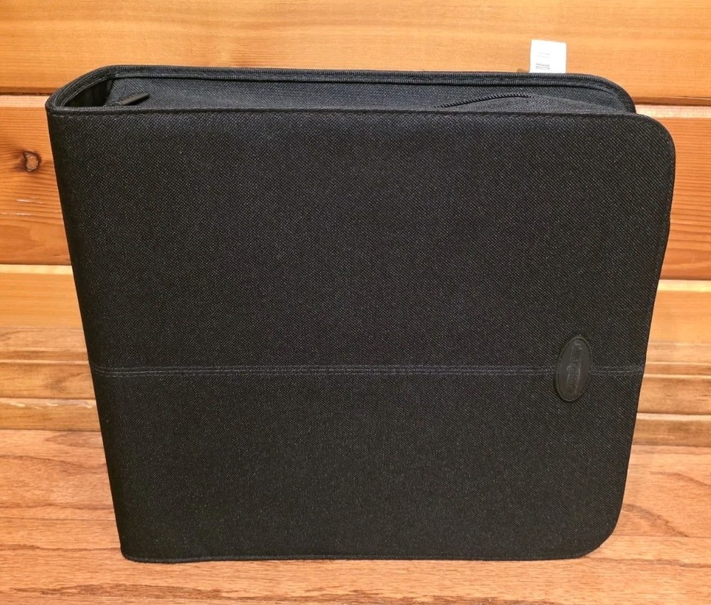 Soundgear 208 CD Black Poly Nylon CD Binder