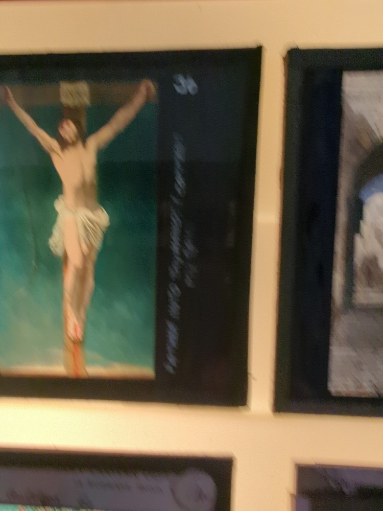 Six Lantern Slides Religious