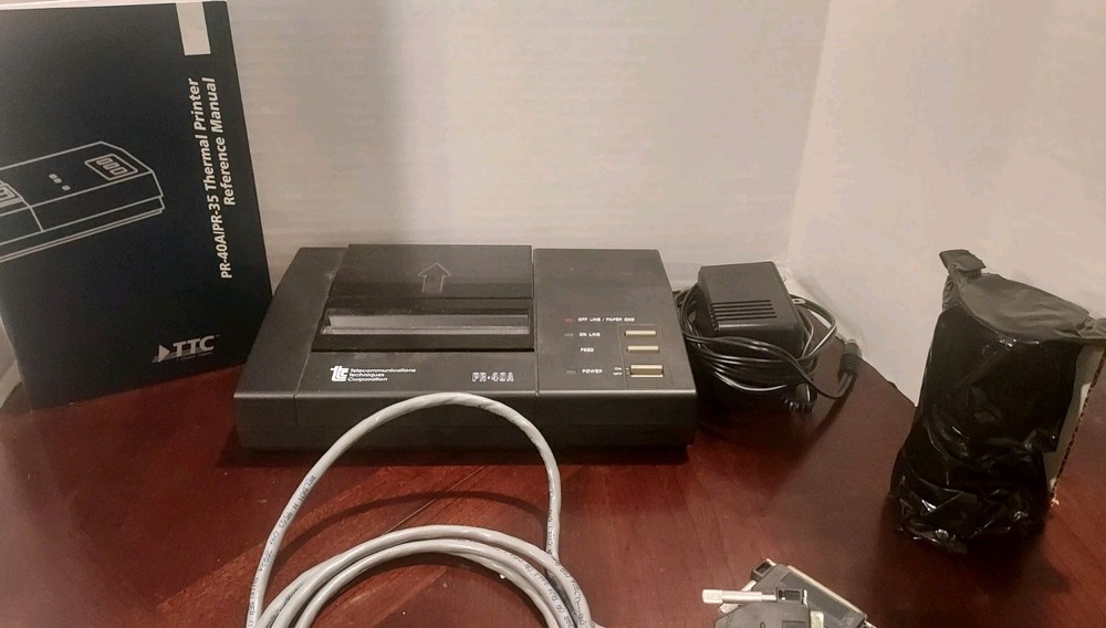 TTC PR-40A PORTABLE THERMAL PRINTER