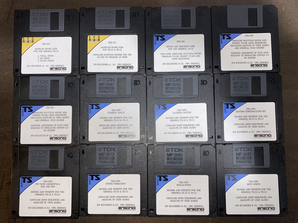 Ensoniq TS-10 & TS-12 Sound Library
