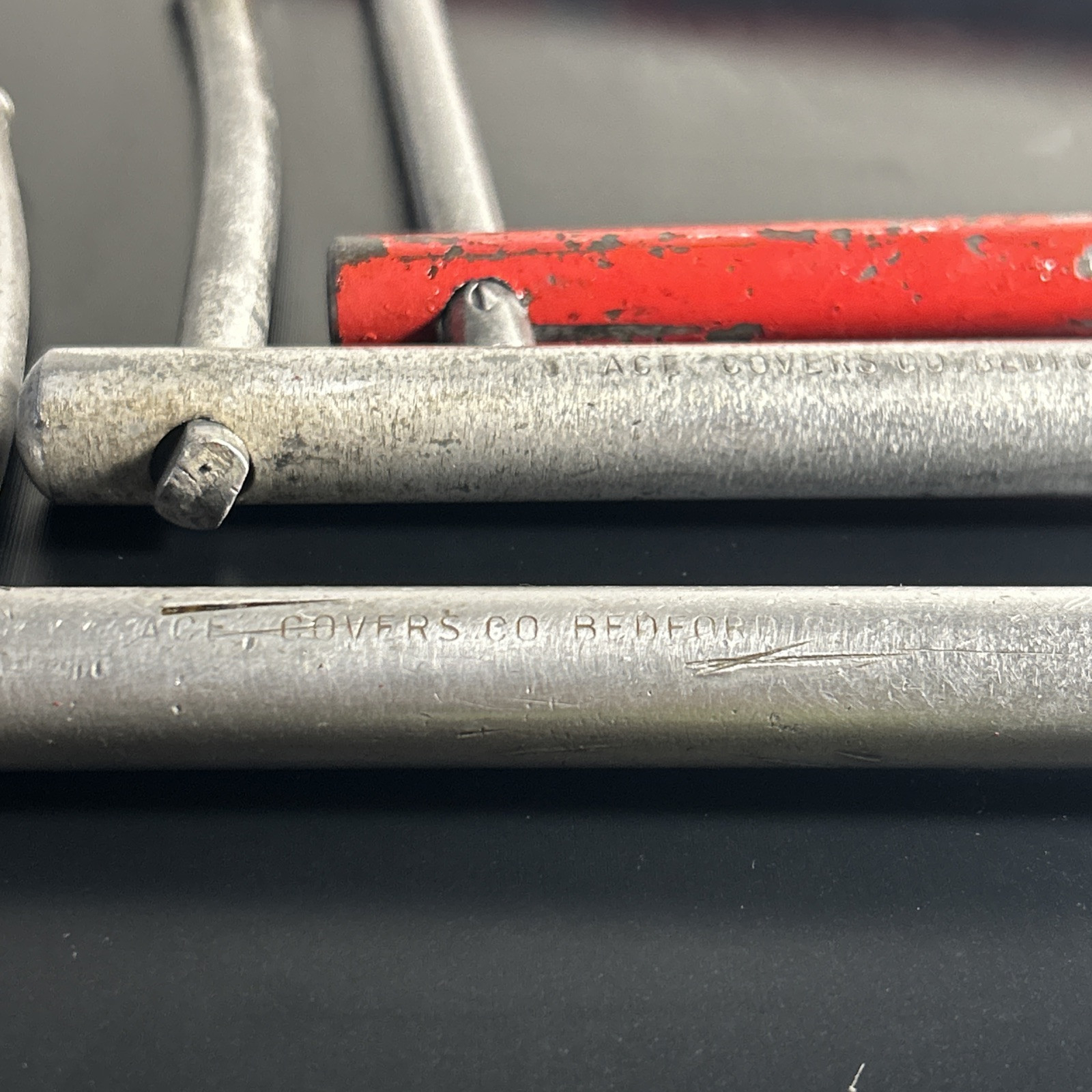 4 VTG Basin Speedy Wrench Ace Covers Co. Bedford And Unbranded Made in USA