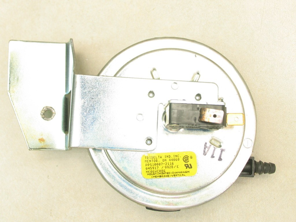 Carrier Bryant TRIDELTA PPS10007-2116 Pressure Switch HK06WC086