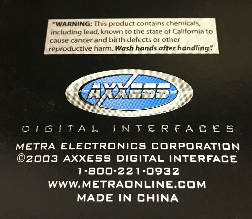 AXXESS ASWC ECLIPSE SW INTERFACE ASWI-ECL