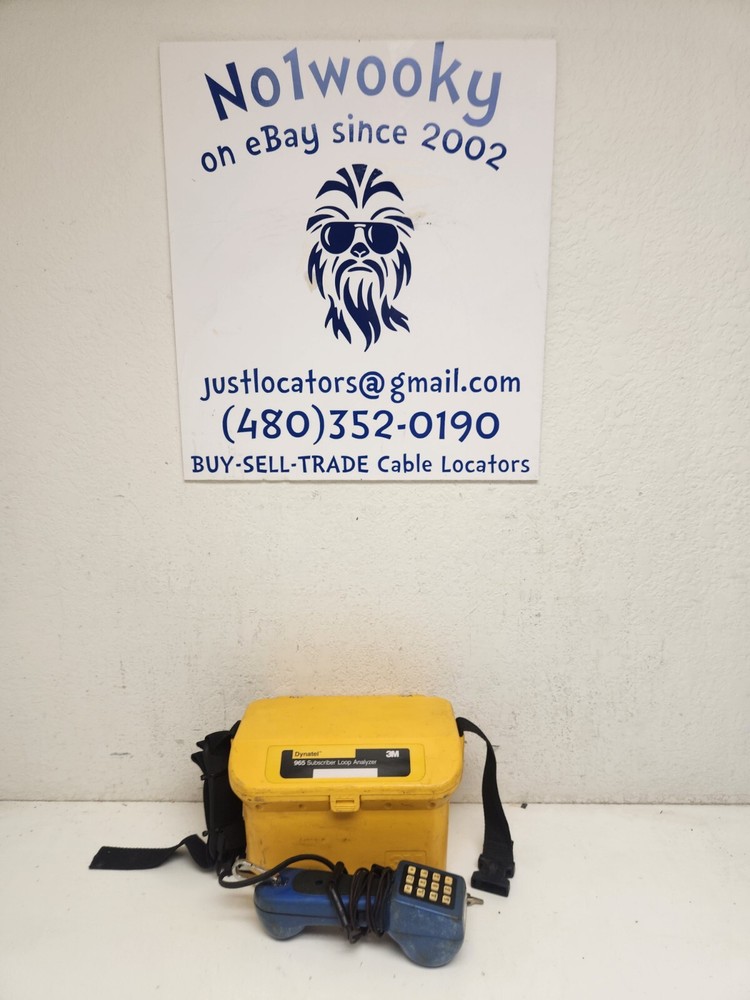 3M Dynatel 965 Subscriber Loop Analyzer & Butt Set for Line Testing