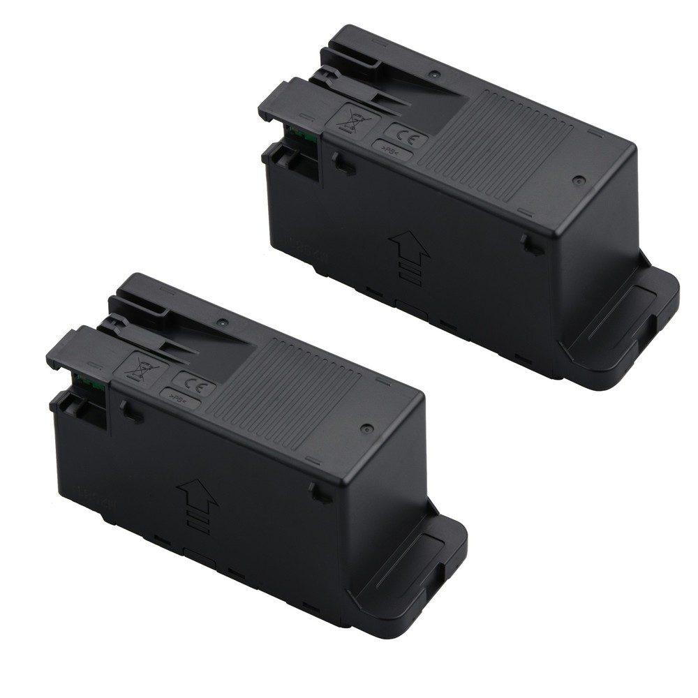 2* C9345 Maintenance Box For Epson EcoTank Pro Printer Waste Ink Pad Replace New