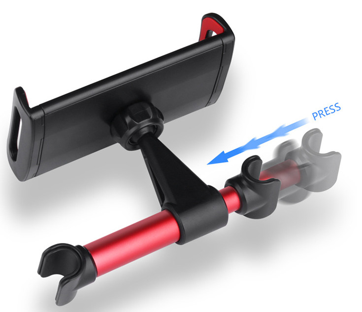 Car Backseat Tablet Headrest Holder for Android and iPad Pro Mini, Cellphones