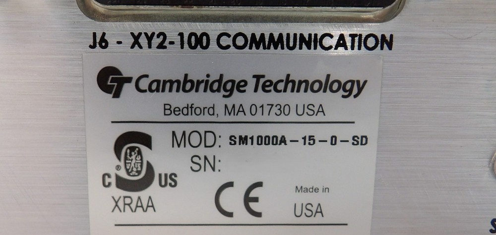 Cambridge SM1000A-15-0-SD Laser Scan Control Module ScanMaster 1000 Surplus