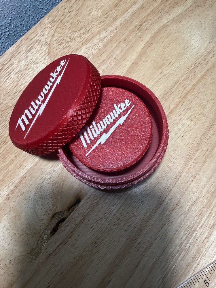 Milwaukee Container Combo Set – Threaded Screw & Parts Storage Box 3D Printed