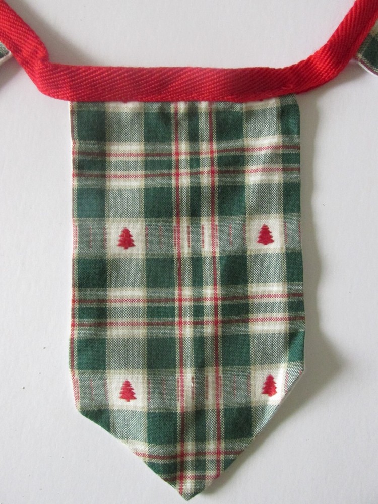 Handmade Christmas Bunting 1.3m Long