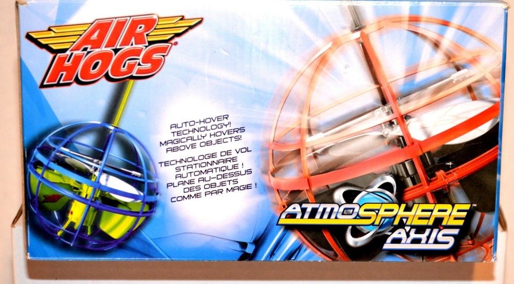 Air Hogs Atmosphere Axis Hovering Sphere Wave Control by Spin Master – Color: RE