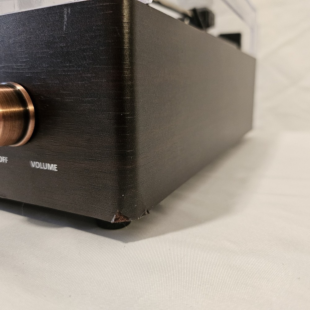 Wockoder Bluetooth Turntable Record Player – Built-In Speakers – RCA Out – Works