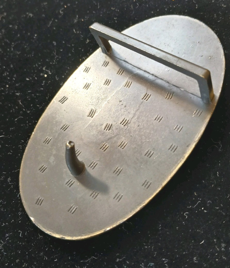 Reproduction Civil War/ Union Army "US" Oval Metal Belt Buckle