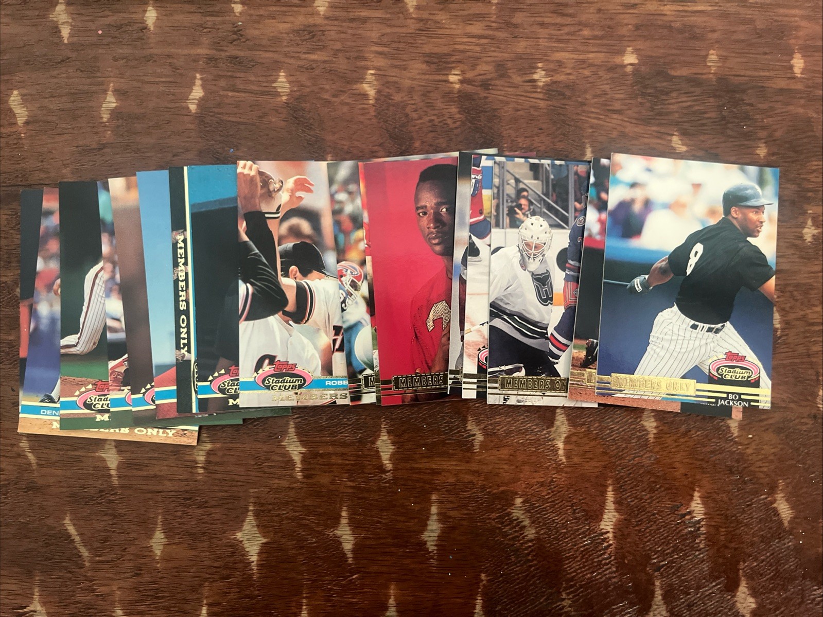 1991 Topps Stadium Club Charter Members Set w/ 9 Members only Boxes/Packs 91-93