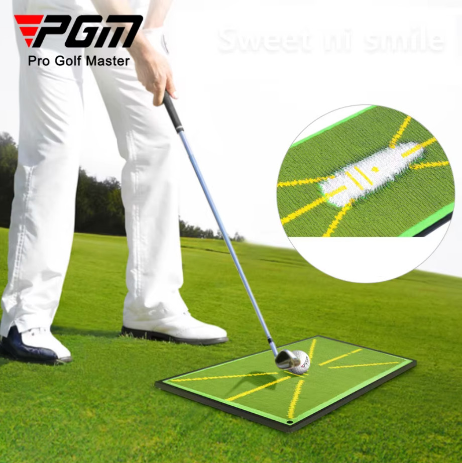 Golf Training Strike Mat Swing Path Impact Trace Pad Practice Aid Beginner Swing