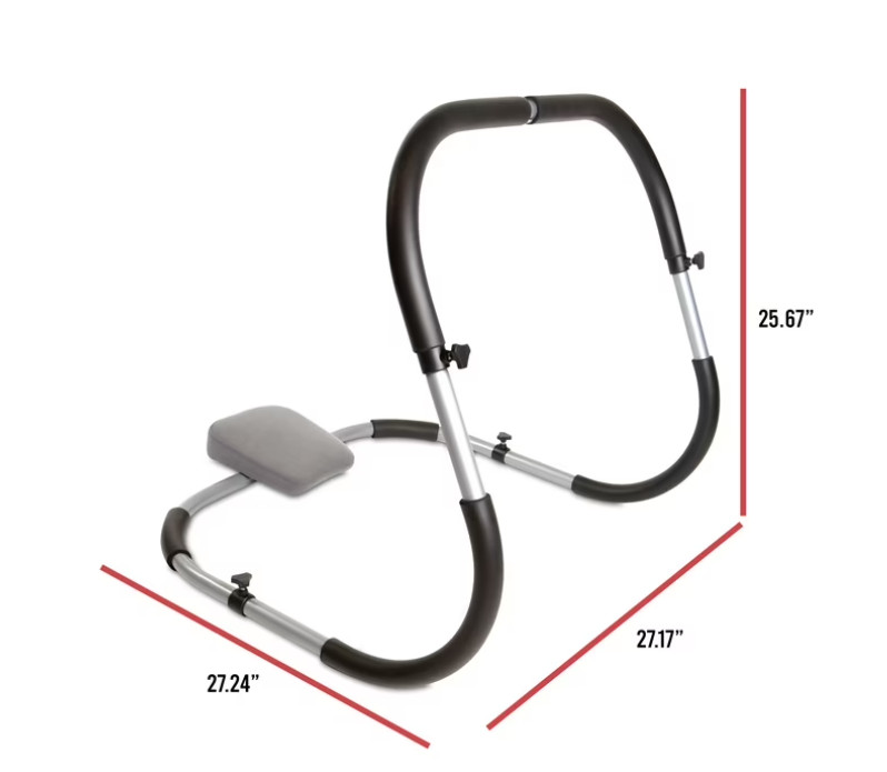 AB Trainer Abdominal Machine Exercise Crunch Roller Workout Exerciser, Home Gym