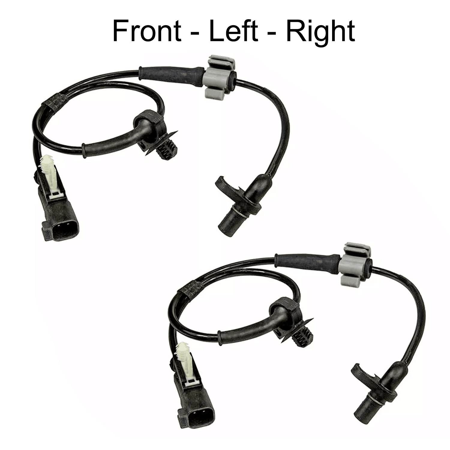 4 Pcs ABS Wheel Speed Sensor Front Rear For Silverado 1500 Sierra 1500 2014-2019