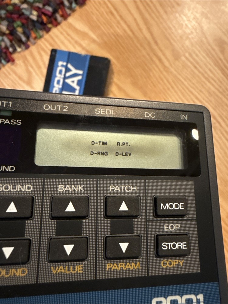 Ibanez PDD1 Delay mit Netzteil, top