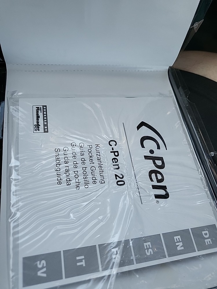 C-Pen 20 Reader Pen Text OCR Scanner Dictionary Translator USB