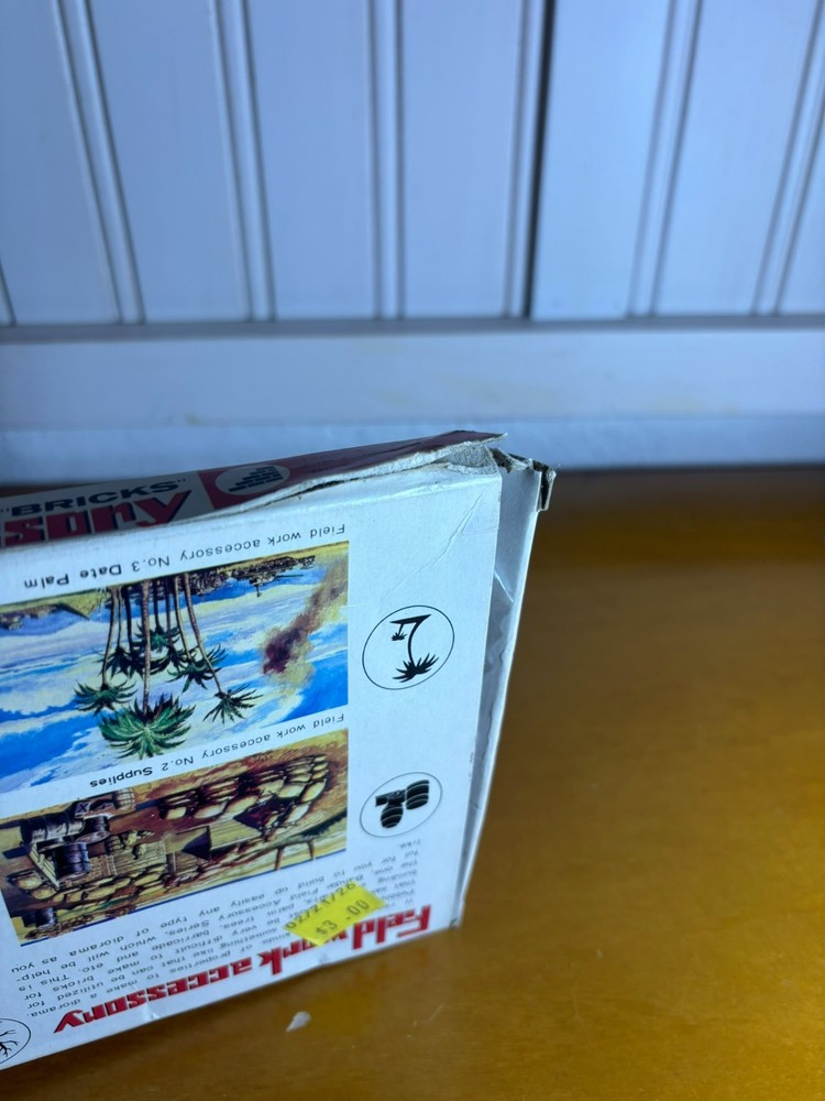 Vintage Bandai Fieldwork Accessory bricks
