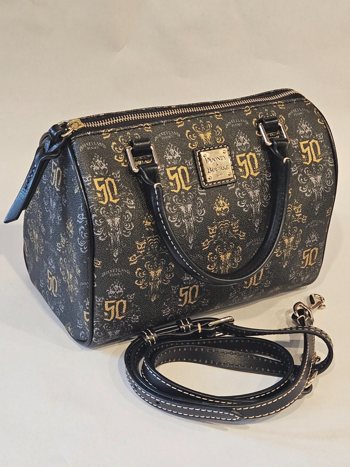 Dooney & Bourke Disney Haunted Mansion 50th Anniversary Satchel