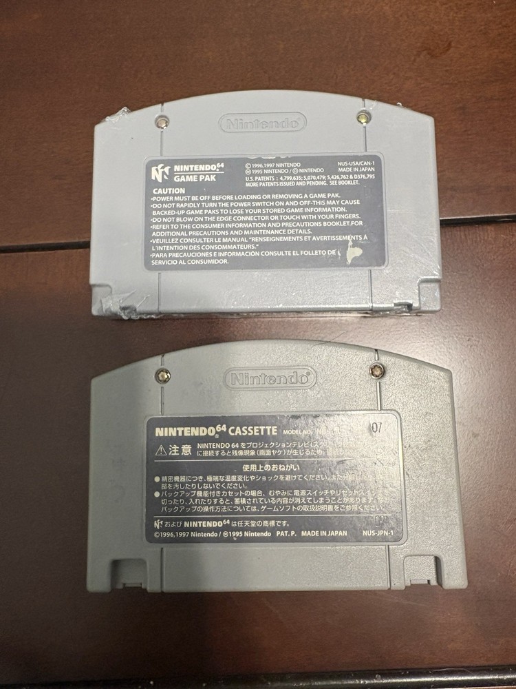 Nintendo 64 Gray Console Bundle ControllerCables 2 Games READ DESCRIPTION