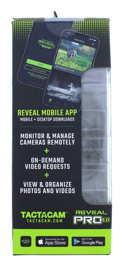 Tactacam Reveal Pro 3.0 Cellular Trail Camera