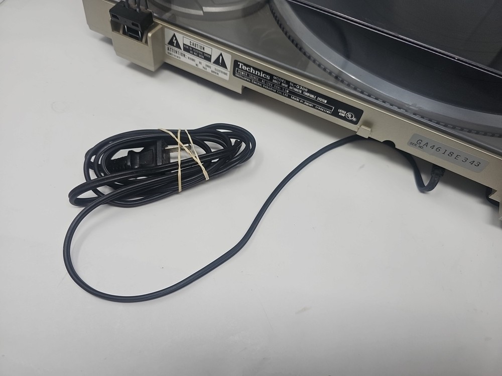 Technics Quartz SL-Q300 Direct Drive Turntable TESTED